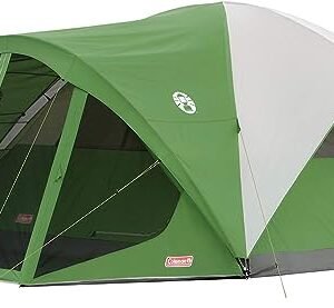 Camping Tent, 6/8 Person Weatherproof Tent with Roomy Interior Includes Rainfly