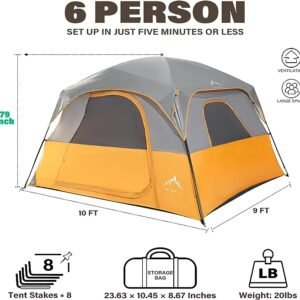 Tents 6 Person for Camping